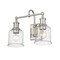 Z-Lite Bryant 2 Light Vanity, Brushed Nickel And Clear Seedy 734-2V-BN - alternate 1
